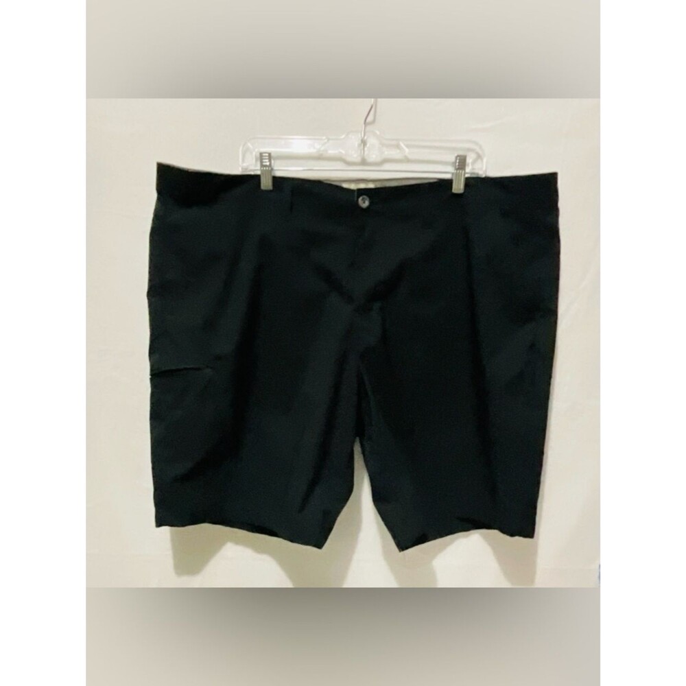 Weatherproof Vintage Men's 44 Black Utility Tech Shorts Stretch Hiking Cargo